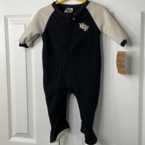 Rivalry Threads - UCF Knights One Piece Sleeper Romper Various Sizes - Picture 2 of 8